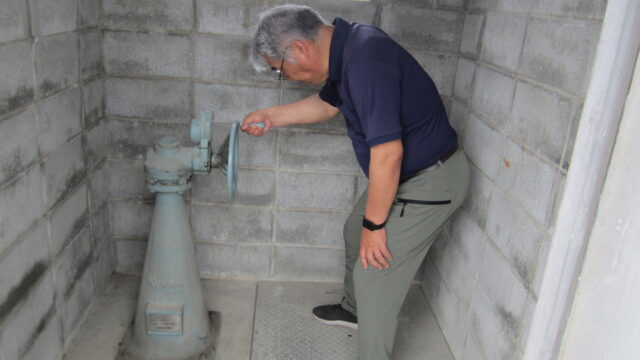 分水工等点検及び環境整備（かんがい期前）