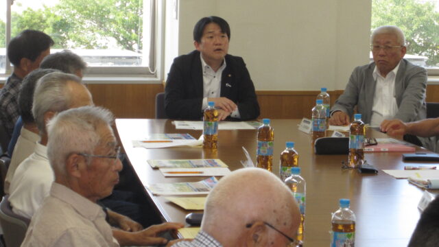 山下雄平農林水産副大臣との意見交換会